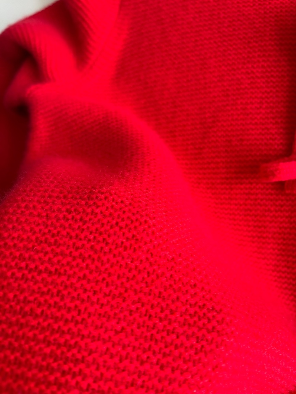 NWT Antonio Melani $199 Cardigan Sweater Red 100% Cashmere Women's M - Picture 9 of 10